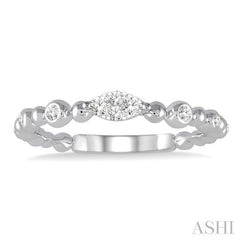 1/6 Ctw Diamond Lovebright Ring in 14K White Gold