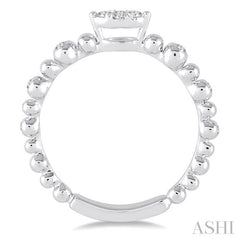 1/6 Ctw Diamond Lovebright Ring in 14K White Gold