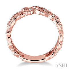 1/5 Ctw Diamond Fashion Ring in 14K Rose Gold