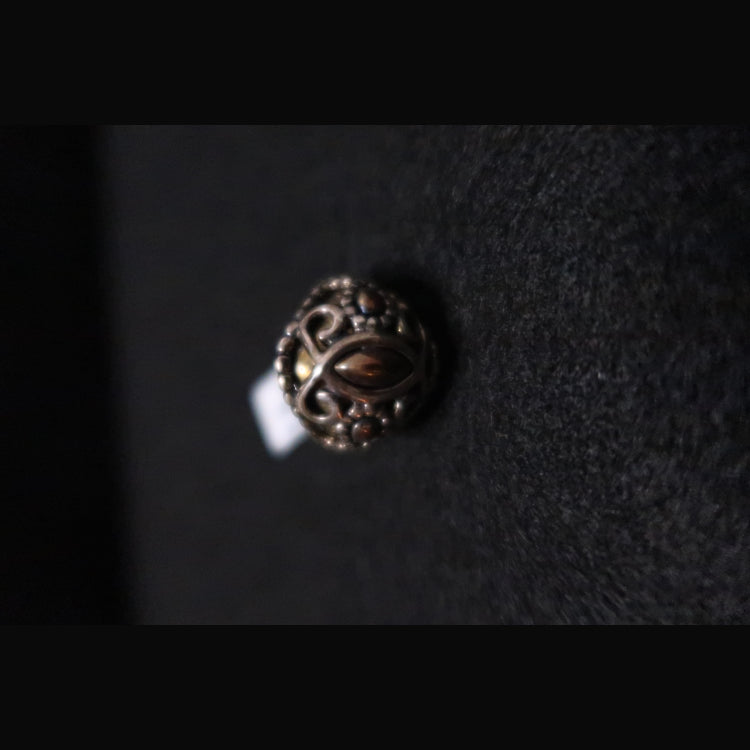 Carolyn Pollack Relios Ojoulence Sterling Silver Brass ring