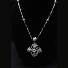 Espo Signed Designer Maltese Cross necklace