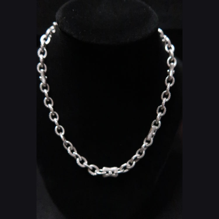 Judith Ripka sterling silver chain 
