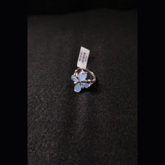 Carolyn Pollack blue agate ring

